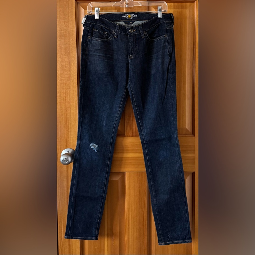 Lucky Brand Charlie Skinny Jeans Size 6/28, in Ol’ Jefferson Wash (206)